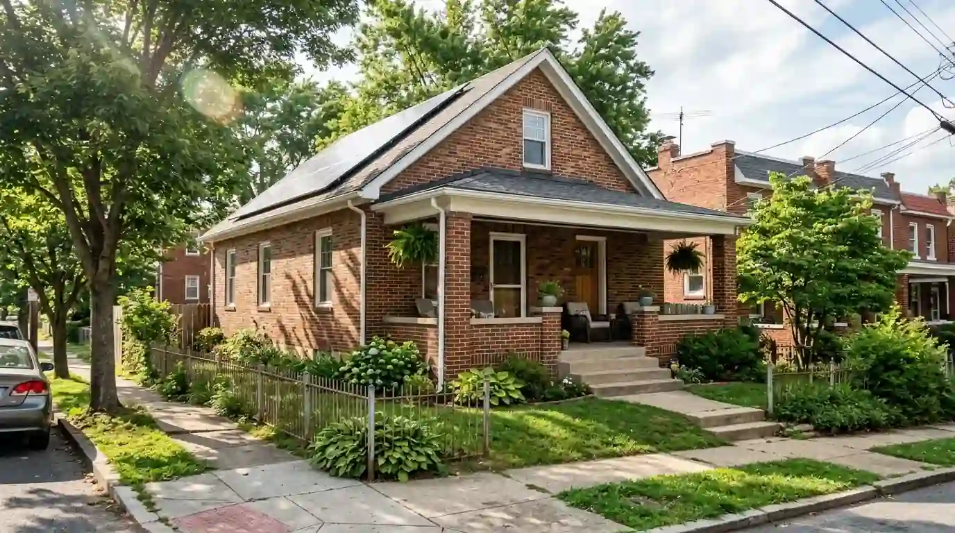 Solar on a Brightwood starter home