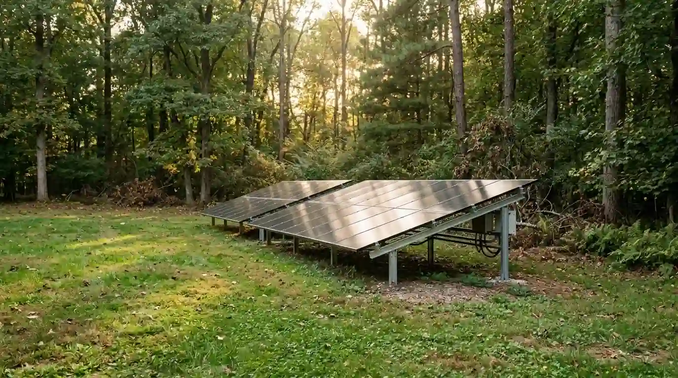 Ground-mount solar in western Fairfax County