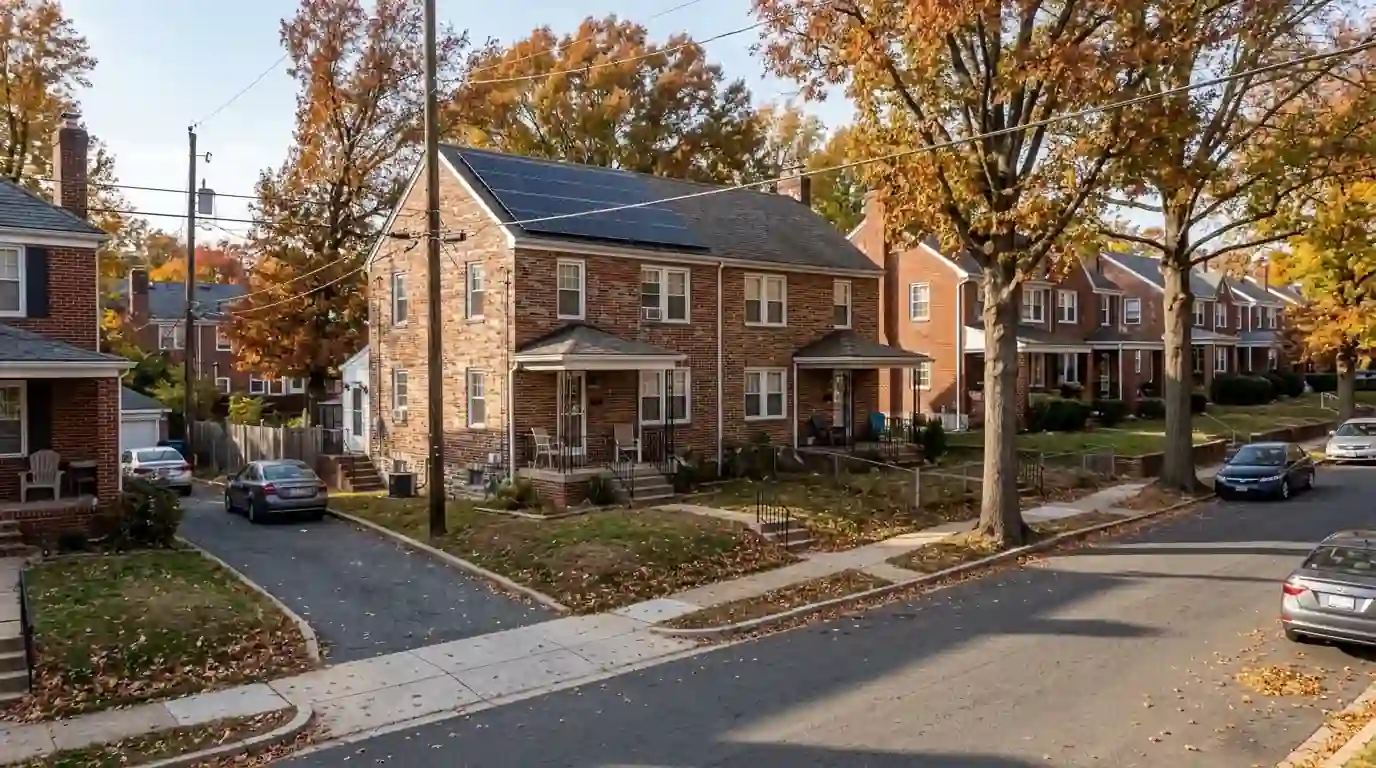 Solar on a Riggs Park home
