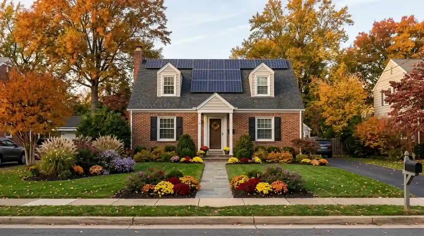 Solar on a Falls Church, VA home