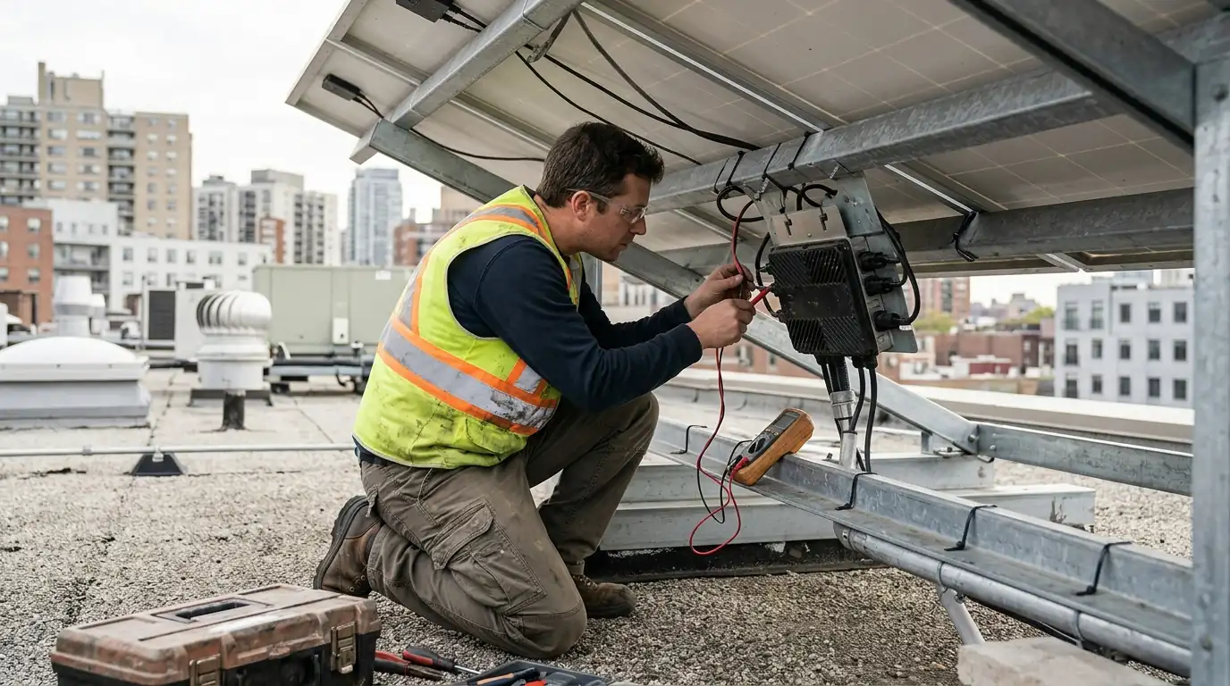 Low Solar Production Diagnostics in Washington, DC